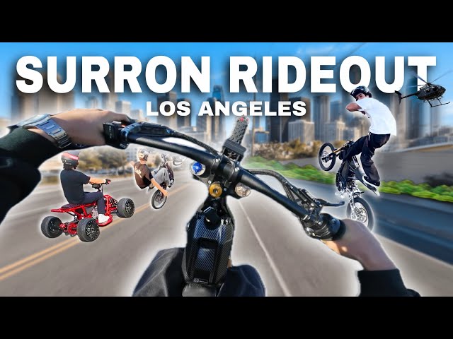 Los niños de las SURRON se apoderan de Los Ángeles