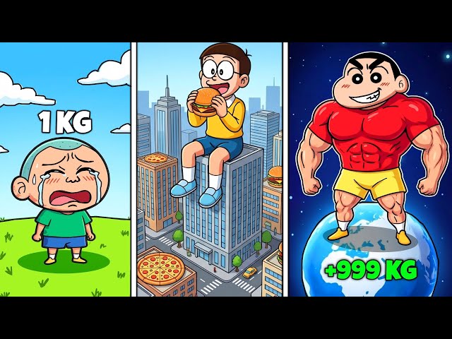 Shinchan Nobita Became Biggest In The World 😱