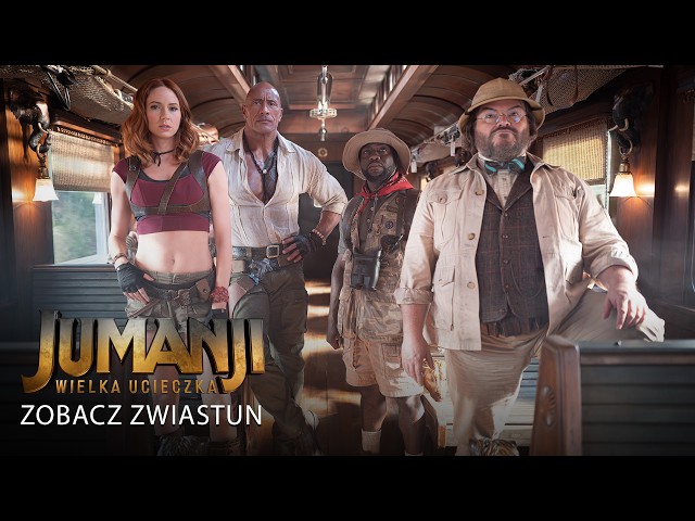 Jumanji: Wielka ucieczka – zwiastun filmu