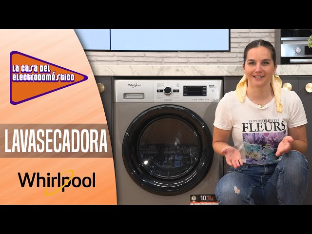 🌞💧 Whirlpool lavasecadora | FWDG 961483 SBV SPT N