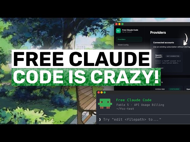 Free Claude Code (FCC): So, this SIMPLE Tool makes Claude Code FREE - OFFICIALLY!?