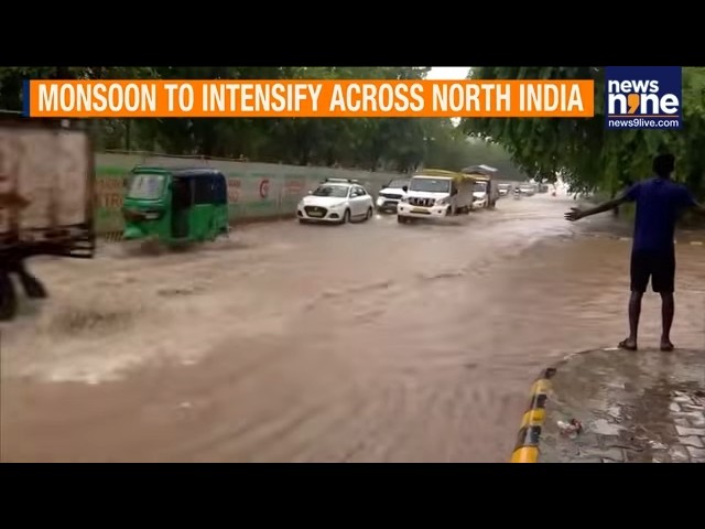 Monsoon Fury Intensifies: Heavy Rain Alert Across India | Delhi, Uttarakhand, HP On Watch | News9