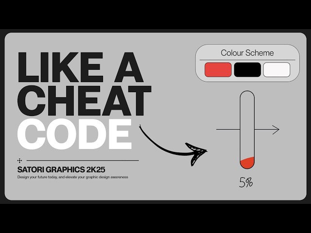 Learn Graphic Design Cheat-Codes With This Design Tutorial!