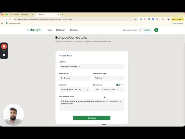"Watch Them Work" tasks explained