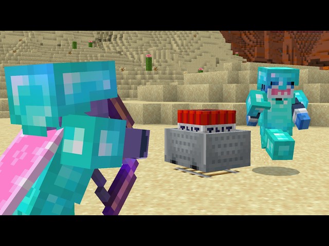 I Tried Minecraft Bedrock Cart PvP