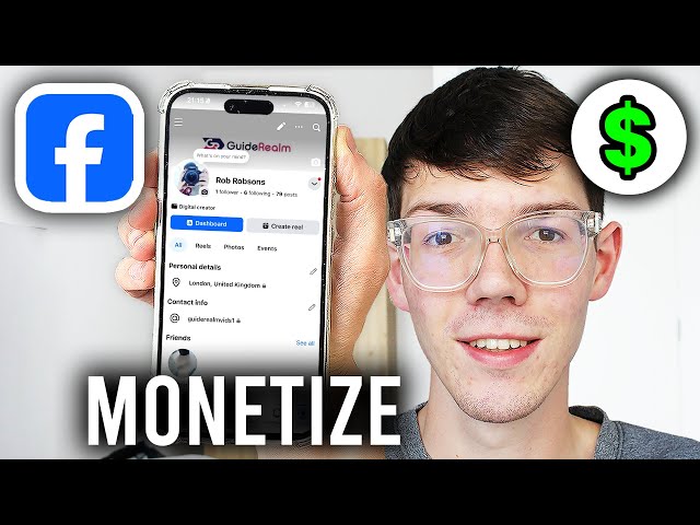 How To Monetize Facebook Account - Step By Step