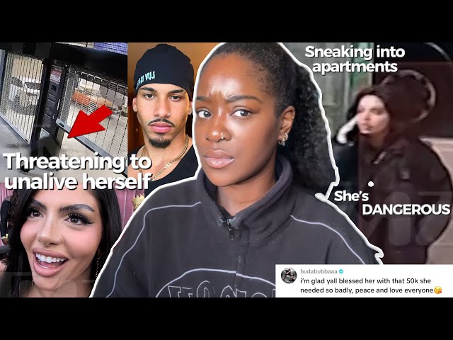 Huda Mustafa CAUGHT Sneaking into her boyfriend’s Ex’s Apartment