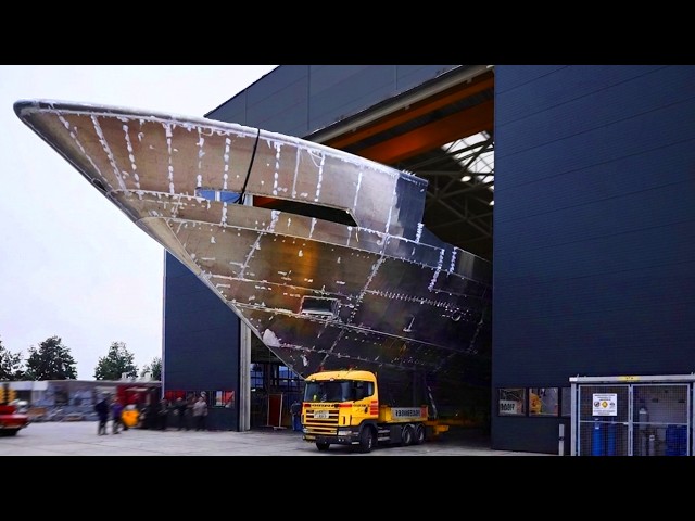 SuperYacht Shipyard where INSANE Yachts are built – Mega Factory Documentary🚢