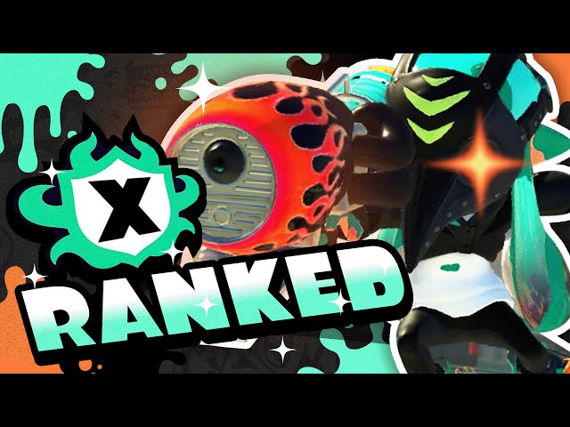 Splatoon 3 RANGE BLASTER Gameplay: X Rank Matches (Top 500)!