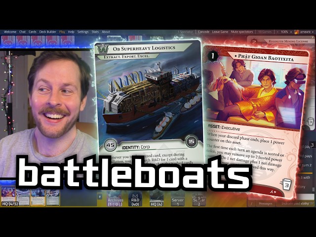 BattleBoats - Netrunner // LIVE