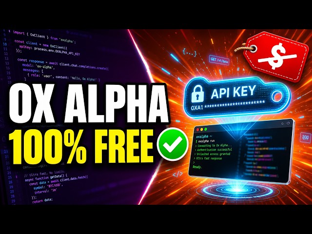 How To Get OX Alpha API Key FREE (Unlimited Stealth AI Model) | Code Scrapper