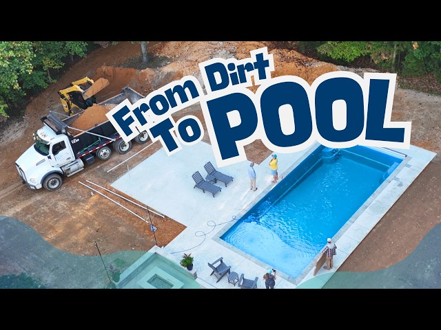 This Is What Really Goes Into a Pool Installation: The Full Build Process in 15 Minutes
