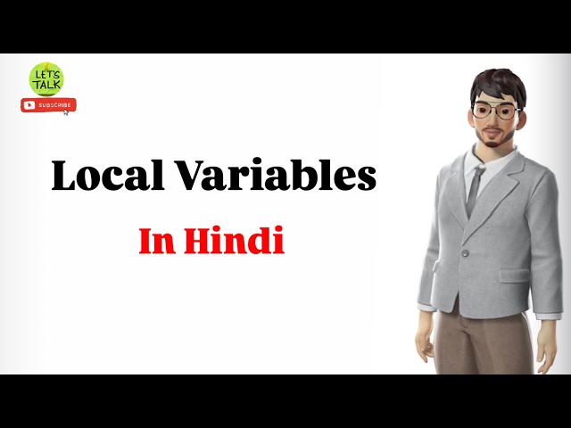 Java Local Variables Explained | Beginner-Friendly Hindi Tutorial