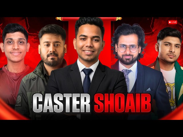 CASTER SHOAIB || GRAND FINAL GXF ESPORT – Live! | ‪@FreeFireMAXEsportsOfficial‬ #gyangaming #rockyrd