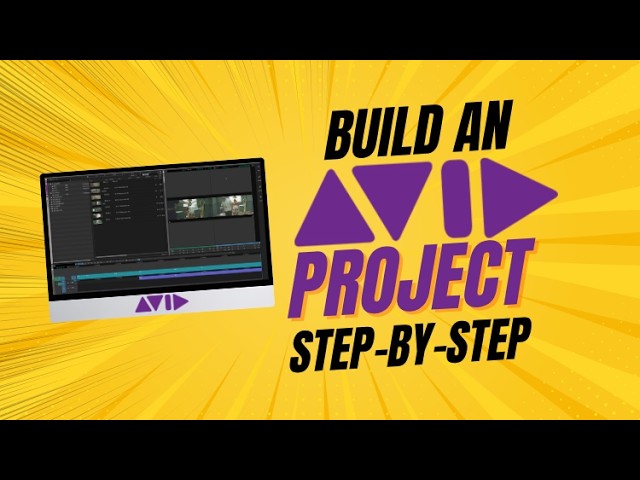 Set up a Project in Avid Media Composer from Scratch | Step by Step Beginner Tutorial 2026