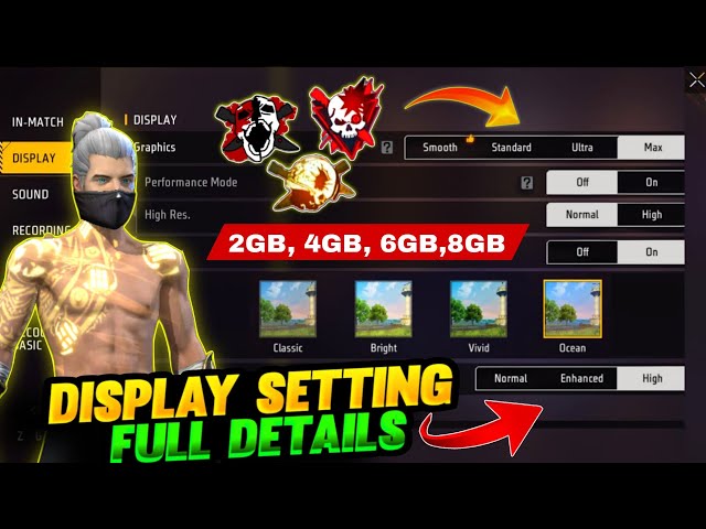 free fire display settings | Pro Player Display Setting | Free Fire New Setting | free fire setting