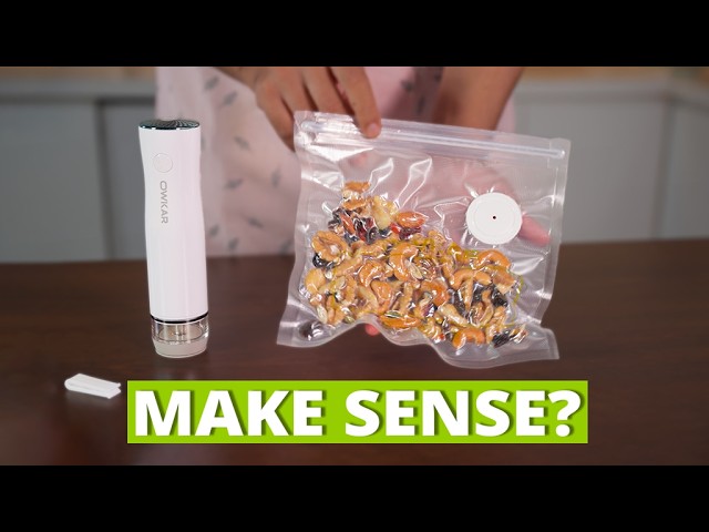 Reusable Vacuum Sealing Bags: Does it Make Sense?