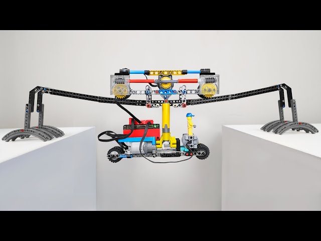 Experimental Lego Car CROSS Narrow Bridges! Making and Testing!