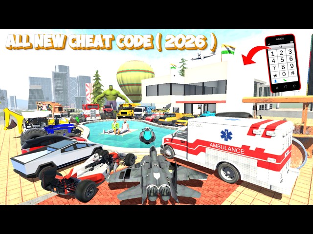 ALL NEW INDIAN BIKE DRIVING 3D CHEAT CODES 2026 | INDIAN BIKE DRIVING 3D NEW UPDATE