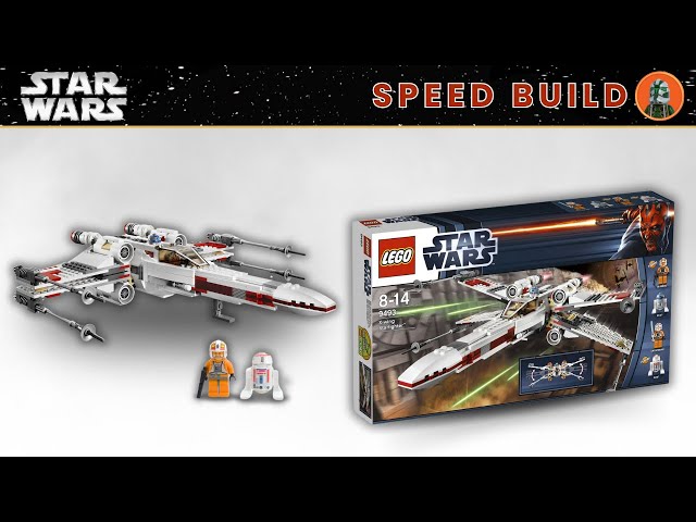 ⚡️ Full Speed Build｜LEGO Star Wars 9493 X-Wing Starfighter
