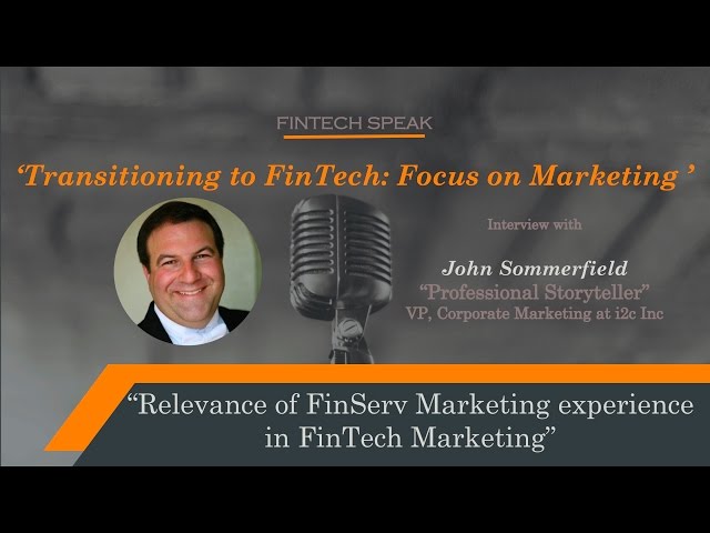 FinTech Speak - FinServ exp vs Tech exp for FinTech Marketing roles