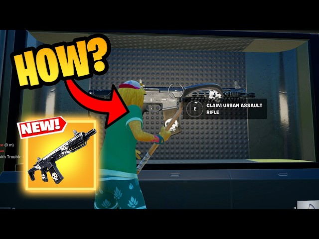 How To Get NEW URBAN ASSAULT RIFLE in 1vs1 with every gun Fortnite