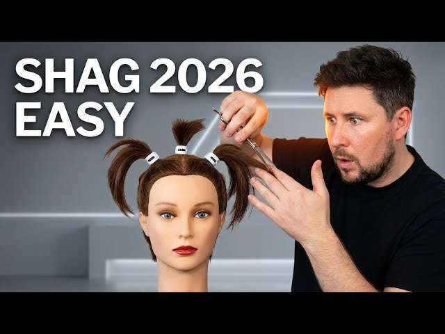 CUTTING THE SHAG Haircut in 2026 Made EASY?