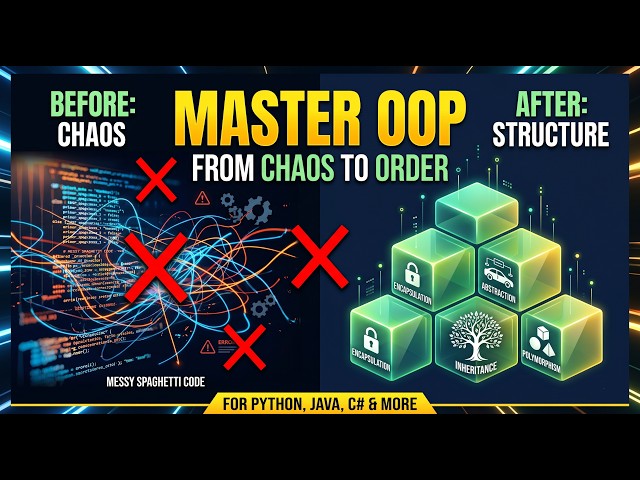 Mastering Object-Oriented Programming: From Spaghetti Code to Scalable Systems