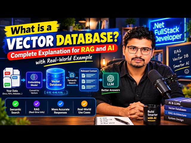 What is a Vector Database? Complete Explanation for RAG and AI with Real-World Example