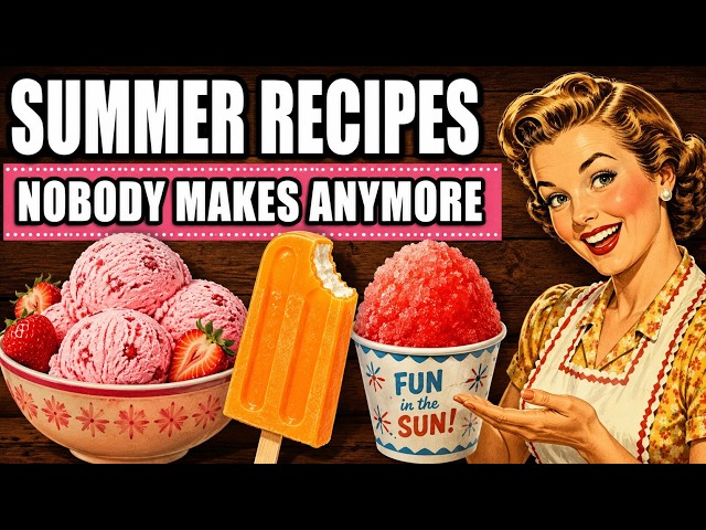 18 Summer Recipes Mom Always Made In The 70s and 80s Nobody Talks About Anymore