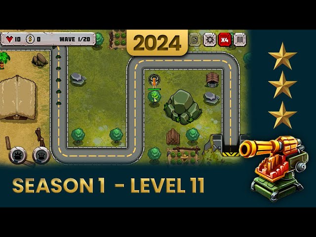 Battle Strategy: Tower Defense - Season 1 Level 11 (2024 Update) Walkthrough