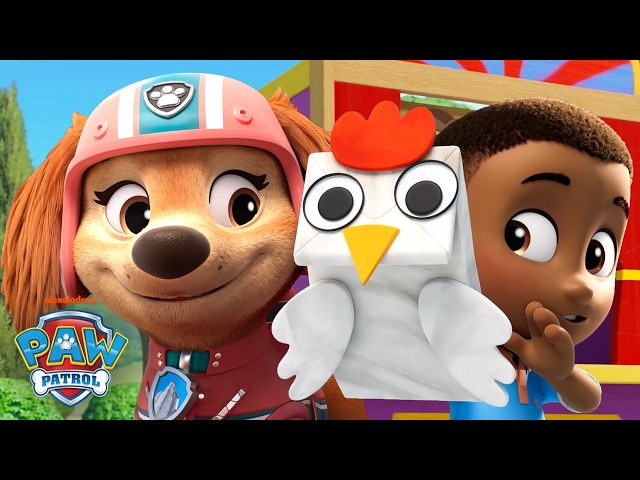 PAW Patrol Puppet Show! 🐔 ft. Liberty and Julius! | PAW Patrol | Skye and Friends