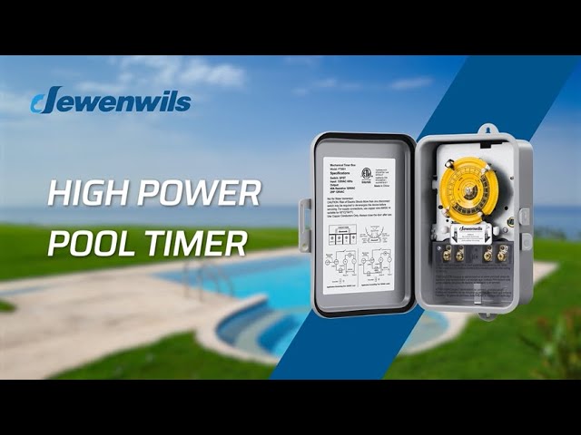 This DEWENWILS Heavy-Duty Pool Timer Solved My Biggest Home Problem! -HOMT01C