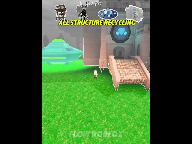 All structure recycling #99nightintheforest #roblox