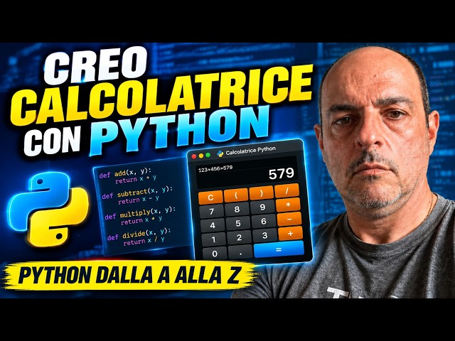 Calcolatrice in PYTHON che tutti possono fare