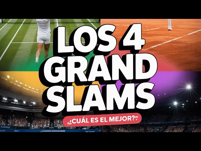 Los 4 torneos que TODO tenista sueña ganar 🎾| Grand Slam | Tennis