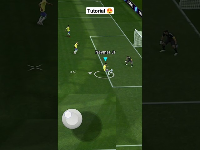 Neymar skill tutorial😍| pes #pesmobile #efootball2023 #pes2021 #efootball2024 #pes #shorts