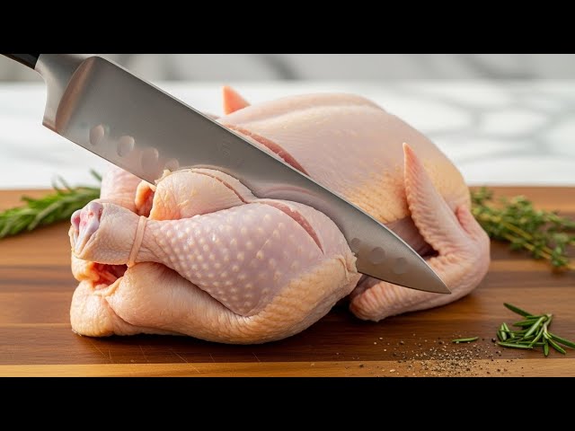 Chicken Butchery Skills | Easy Way to Cut Chicken for Beginners