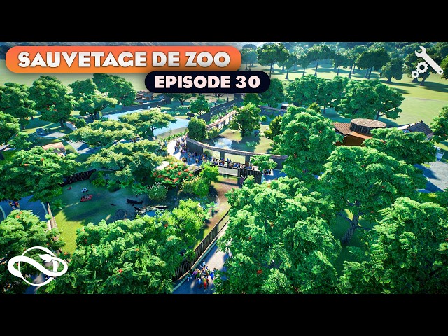 Being a beginner but making beautiful enclosures | EP. 30 | PARK RESCUE | PLANET ZOO