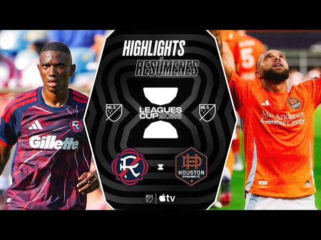 New England Revolution vs. Houston Dynamo FC | Leagues Cup | Full Match Highlights