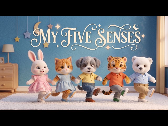 My Five Senses | The Ultimate Learning Our Five Senses & Dance Song for Kids