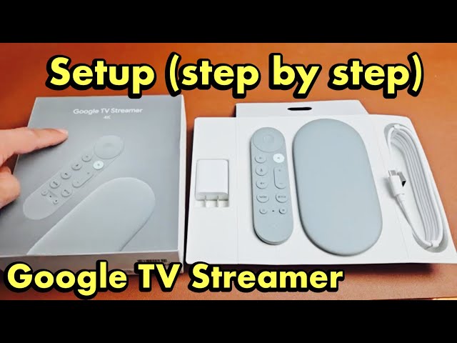 Google TV Streamer: How to Setup (step by step)