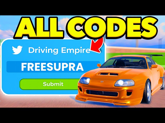 EVERY WORKING CODE In Roblox Driving Empire 2026! (Updated)