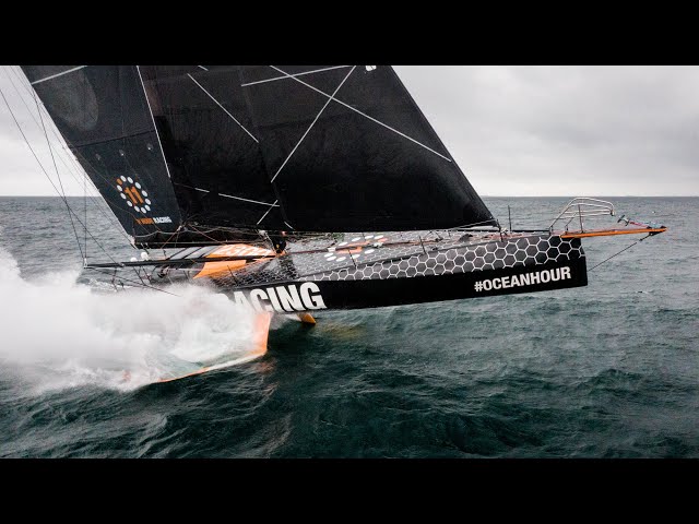 Flying Around the World on a Foiling IMOCA 60