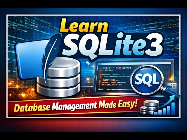 SQLite3 Tutorial for Beginners | Learn Databases Fast! #1million
