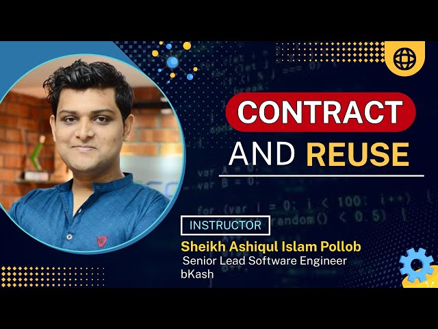 Class 22: Contract and Reuse | Learn C# Programming | C# Free Course Bangla