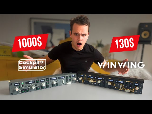 $130 VS 1000$ 737 Homecockpit
