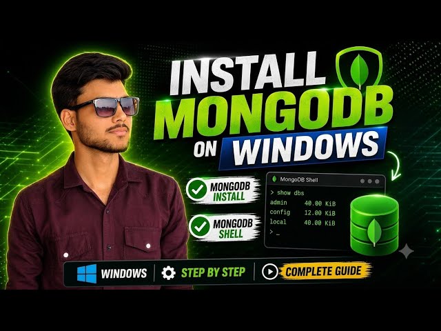 How to install MongoDB on Windows 11 [Complete Installation] | MongoDB Compass installation #mongodb