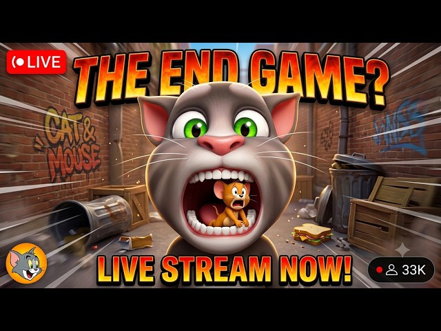 Talking Tom cat Game Live Stream #Short #Viral