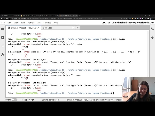 CSCI 1061 Lecture 10 - Function Pointers and Lambda Functions